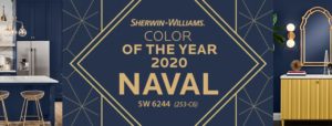 Sherwin Williams graphic for color of the year