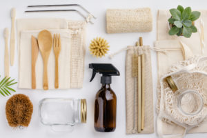 Green / eco-friendly cleaning products and utensils