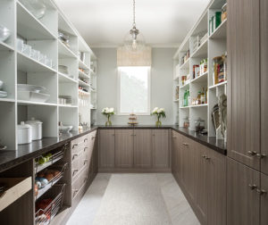 Upscale residential pantry
