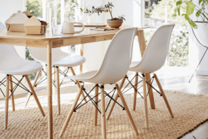 Rental dining furniture from Feather