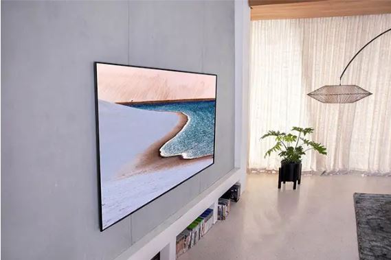 Staging with TV art